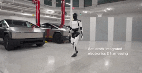 “擎天柱”真来了！马斯克晒和特斯拉机器人散步视频！